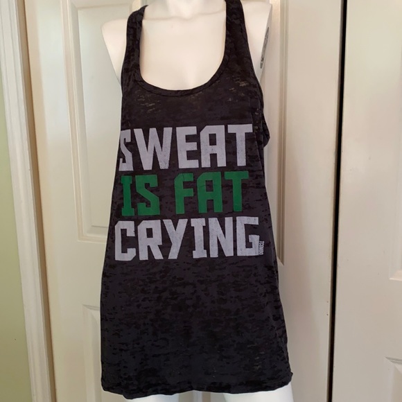 Tops - Gym funny motivational quote tee